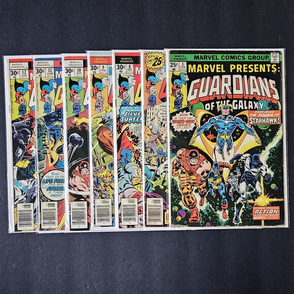 Marvel Presents #3, #5, #8-12 Vol. 1 - 7 Book Lot 🔑 issue (1976-77) - Picture 1 of 12